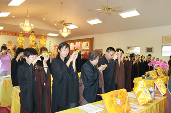 2014 Offering Ceremony for Buddhas and Devas
